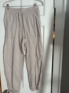 a new day Light Taupe Drawstring Jogger Pants